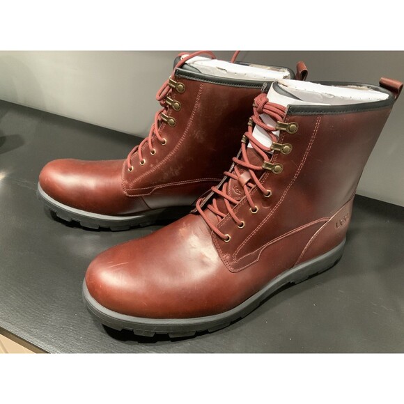 UGG MEN'S KIRKSON FASHION LEATHER BOOT / Size 16 - Picture 3 of 5